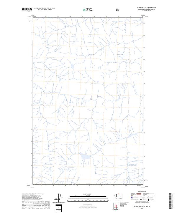 US Topo 7.5-minute map for Skagit Peak OE N WABC