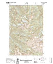 US Topo 7.5-minute map for Snowking Mountain WA