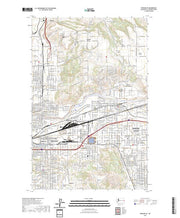 US Topo 7.5-minute map for Spokane NE WA