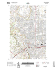 US Topo 7.5-minute map for Spokane NW WA