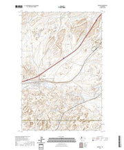 US Topo 7.5-minute map for Sprague WA