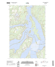 US Topo 7.5-minute map for Squaxin Island WA