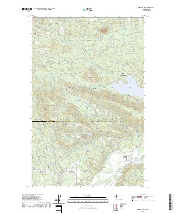 US Topo 7.5-minute map for Stimson Hill WA