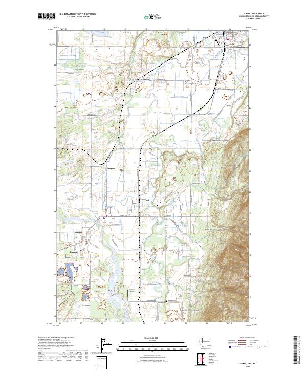 US Topo 7.5-minute map for Sumas WABC