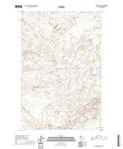 US Topo 7.5-minute map for Swanson Lakes WA