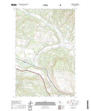 US Topo 7.5-minute map for Teanaway WA