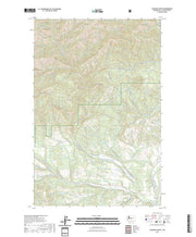 US Topo 7.5-minute map for Teanaway Butte WA