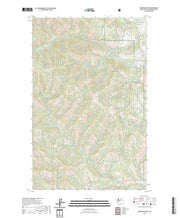 US Topo 7.5-minute map for Thompson Ridge WA