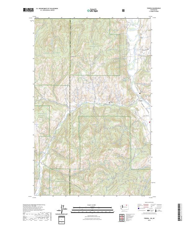 US Topo 7.5-minute map for Toroda WABC