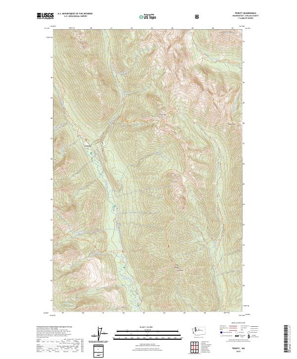 US Topo 7.5-minute map for Trinity WA