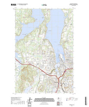 US Topo 7.5-minute map for Tumwater WA