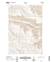 US Topo 7.5-minute map for Turner WA