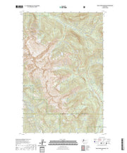 US Topo 7.5-minute map for Twin Sisters Mountain WA