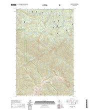 US Topo 7.5-minute map for Tyler Peak WA