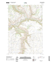 US Topo 7.5-minute map for Wahkiacus WA