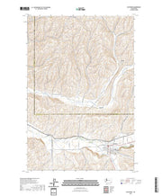 US Topo 7.5-minute map for Waitsburg WA