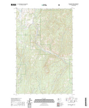 US Topo 7.5-minute map for Wauconda Summit WA