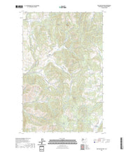 US Topo 7.5-minute map for Wellington Peak WA