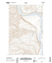 US Topo 7.5-minute map for West Bar WA