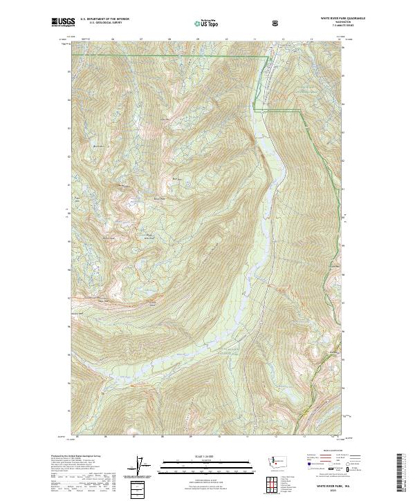 US Topo 7.5-minute map for White River Park WA