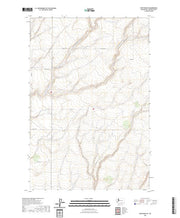 US Topo 7.5-minute map for Whitstran SE WA