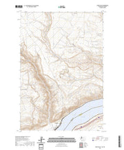 US Topo 7.5-minute map for Wood Gulch WAOR