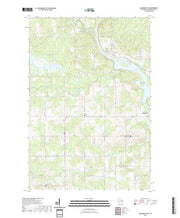 US Topo 7.5-minute map for Alexander Lake WI