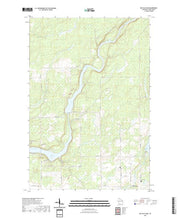 US Topo 7.5-minute map for Big Falls Dam WI