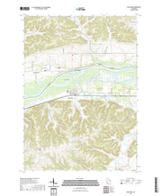 US Topo 7.5-minute map for Blue River WI