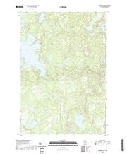 US Topo 7.5-minute map for Burrows Lake WI