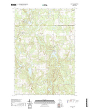 US Topo 7.5-minute map for Clam Falls WI