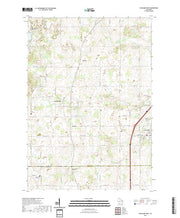 US Topo 7.5-minute map for Cleveland West WI