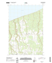 US Topo 7.5-minute map for Cloverland WI