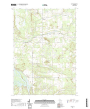 US Topo 7.5-minute map for Easton WI