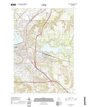 US Topo 7.5-minute map for Eau Claire East WI