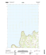 US Topo 7.5-minute map for Ellison Bay WI