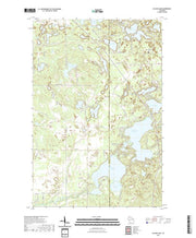 US Topo 7.5-minute map for Ellison Lake WI