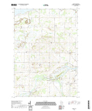 US Topo 7.5-minute map for Eureka WI