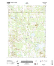 US Topo 7.5-minute map for Germania WI