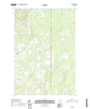 US Topo 7.5-minute map for Gleason WI