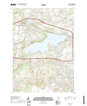 US Topo 7.5-minute map for Hartland WI