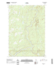 US Topo 7.5-minute map for Ingram NE WI