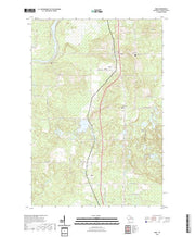 US Topo 7.5-minute map for Irma WI