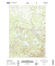 US Topo 7.5-minute map for Iron Lake WI