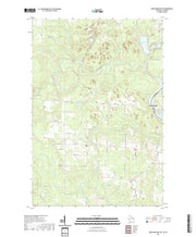 US Topo 7.5-minute map for Iron Mountain SW WIMI