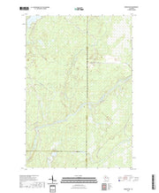 US Topo 7.5-minute map for Kennan NW WI