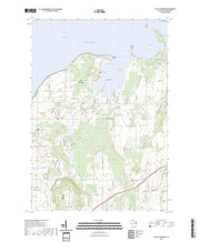 US Topo 7.5-minute map for Little Sturgeon WI