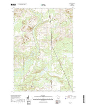 US Topo 7.5-minute map for Lunds WI