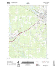 US Topo 7.5-minute map for Marinette West WIMI