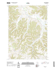 US Topo 7.5-minute map for Melvina WI